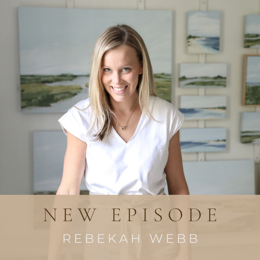 The Art Coaching Club Interview: Rebekah Webb I️ Good Things Take Time and Every Piece Finds Its Collector