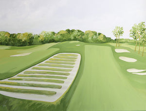 Church Pews / 40x30”