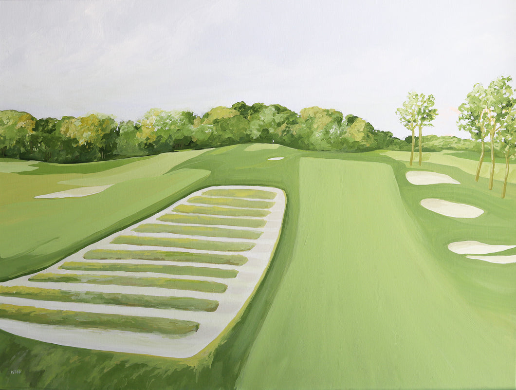 Church Pews / 40x30”