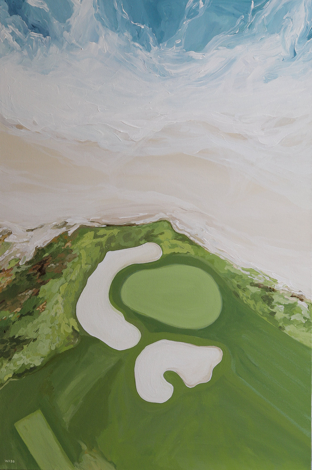Around the Green 2 / 24x36”
